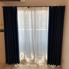 カーテン　レース　遮光の画像