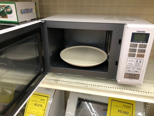 《尼崎市/リサイクルショップドリーム次屋店》★ジモティー割引有★オーブンレンジ　東芝　ER-YR16 2019年製　中古品☆尼崎市若王