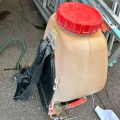 【ジャンク品】アリミツ 背負式動力噴霧器 SD-252K 不動品 部品取りの画像