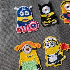 ミニオンズ刺繍(糊付き)ワッペンの画像