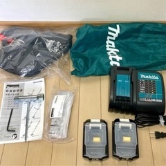 【未使用保証付き】マキタ(Makita) 充電式草刈機 18V3Ah バッテリ×2・充電器付 MUR190SDSFの画像
