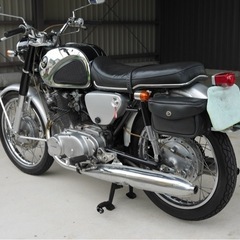 希少　CB77 305cc スーパーホーク CB72 ホンダ　HONDA Super Hawk 旧車　ヴィンテージバイク　old blke 昭和　CB72 車両　単車　バイク　車体　の画像