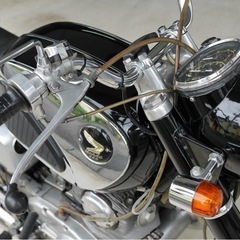 希少　CB77 305cc スーパーホーク CB72 ホンダ　HONDA Super Hawk 旧車　ヴィンテージバイク　old blke 昭和　CB72 車両　単車　バイク　車体　の画像