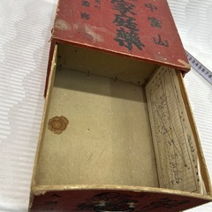 1192😸 薬箱 越中富山 ケロリン 置き薬箱 レトロの画像