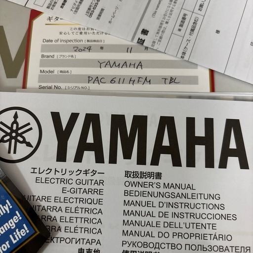 【直接取引限定】　YAMAHA PAC611HFM ヤマハ パシフィカ　