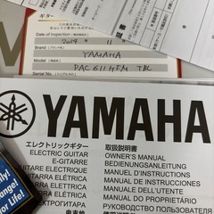 【直接取引限定】　YAMAHA PAC611HFM ヤマハ パシフィカ　の画像