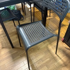 椅子２脚、テーブル　IKEAの画像