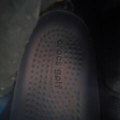 crocs　クロックス　ゴルフシューズ　未使用品の画像