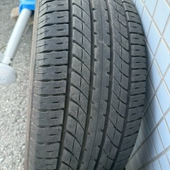 【新車外し美品】アルファード 30系後期Sタイプゴールド 純正ホイール18インチ（高輝度塗装）サマータイヤ付き4本セット
の画像