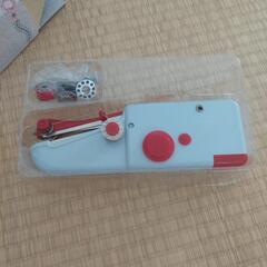 【お取引中】美品　お手軽電動ハンドミシン　ぬえーるの画像