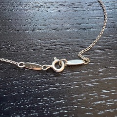 TIFFANYオープンハートネックレス16mmの画像