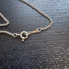TIFFANYオープンハートネックレス22mmの画像