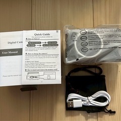 デジタルカメラ 4K デジカメ 自撮り オートフォーカス機能 32GBカード付の画像