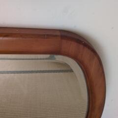 昭和のレトロ壁付用鏡　差し上げます。の画像