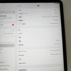 【Wi-Fiモデル】iPad Pro 第4世代/12.9インチ/256GB/A2229〈MXAT2J/A〉の画像