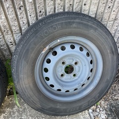 Yokohama タイヤ・ホイールセット4本　165R13 6PRの画像