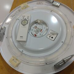 □ NEC  LEDシーリングライト～8畳 HLDZBO880 ーNF 2016年製 動作確認済 リモコン付 説明書なし 　の画像