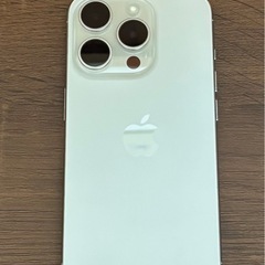 iPhone15Pro 256GB ホワイト の画像