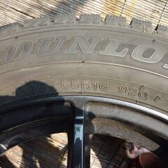 ライズ用スタッドレスタイヤ195/65R16 - 4穴アルミ付き・4本の画像