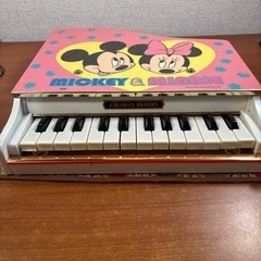 ミッキー&ミニーピアノ☆レトロの画像