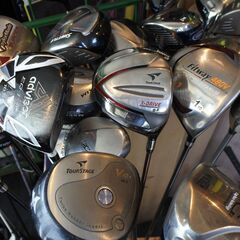 【KSD/Back/80】ゴルフクラブ 50本超ばら売り　1本からの販売/1000円　表示価格は1本の値段です。 ドライバー・フェアウェイウッドなどいろいろ80本以上　来場の早い方より選んでください。まだまだ沢山あります。複数購入で割引します。随時商品追加します。の画像
