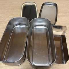 (お一人様1点限り)ステンレス製弁当箱の画像