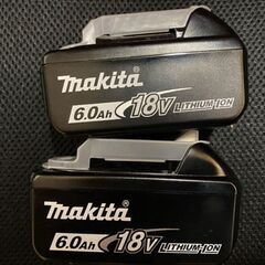 マキタ純正18v6ahバッテリー ジャンクの画像