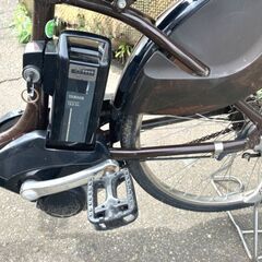 YAMAHA ◆電動自転車 PAS with 24インチ アシスト 2段変速付き バッテリー 充電器付きの画像