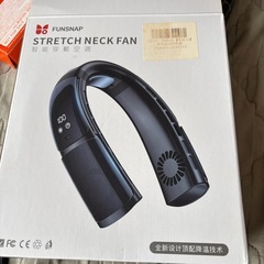 首かけ扇風機の画像