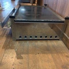 入金後発送！兼光 鉄板焼器 TS-60 鉄板焼き 厚み7mm プロパンガス トユ付　LP ⑴の画像