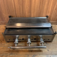 入金後発送！兼光 鉄板焼器 TS-60 鉄板焼き 厚み7mm プロパンガス トユ付　LP ⑴の画像