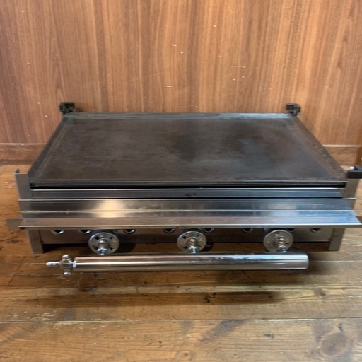 兼光 鉄板焼器 TS-60 鉄板焼き 厚み7mm プロパンガス トユ付　LP ⑴