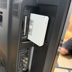 HITACHI製テレビ37型L37-XV02ハードディスク付きの画像
