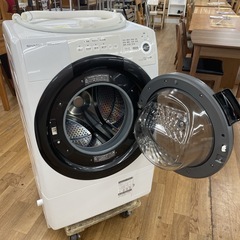 R238 ☀️ ジモティー限定特別価格！ SHARP ドラム式洗濯乾燥機 (洗濯：7㎏ 乾燥：3.5㎏) 21年製 ES-S7F ⭐ 動作確認済 ⭐ クリーニング済の画像