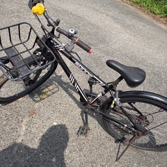 自転車2台折りたたみと子供用の画像