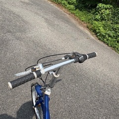 自転車2台折りたたみと子供用の画像