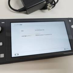 【良品】Nintendo Switch Lite/HDH-001/2024年製/グレーの画像