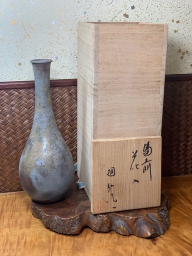 備前焼の作家宮宅淪迸の 徳利 備前焼の作家宮宅淪迸の 徳利 備前徳利｜作家名：原田 拾