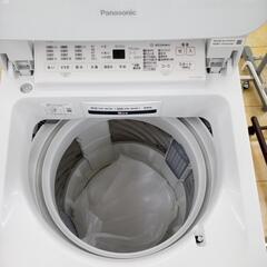 リユースのサカイ太田店★ジモティ割あり★ Panasonic 洗濯機 7ｋｇ 20年製 ／クリーニング済み OJ10758の画像