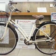 FINE BIKES シティサイクル 外装6段 27インチの画像