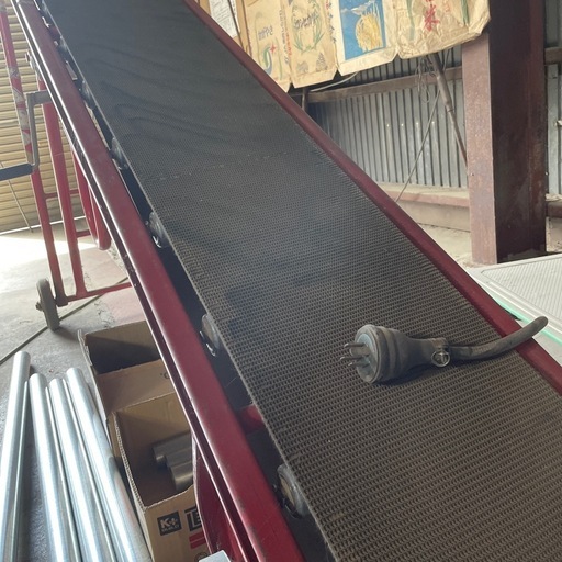 米 ベルトコンベア3.9m