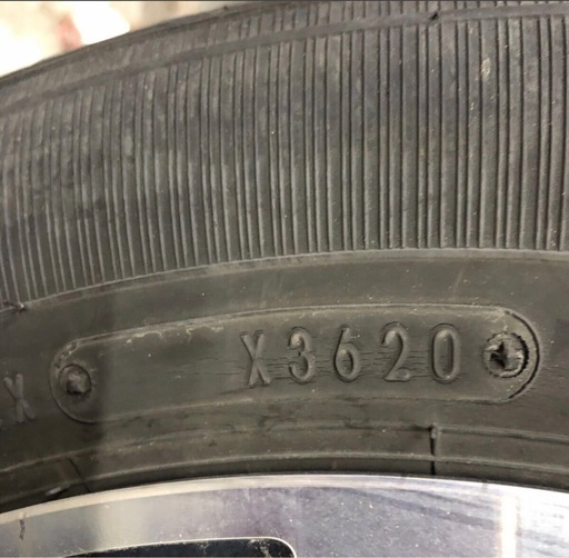 北海道旭川市直接引渡し限定品  トヨタ タンクルーミー純正 DUNLOP ENASAVE E300 ２０年製 夏 5山 5J 14イン