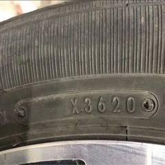 北海道旭川市直接引渡し限定品  トヨタ タンクルーミー純正 DUNLOP ENASAVE E300 ２０年製 夏 5山 5J 14インチ 4H 100 +35 4本 TOYOTA ROOMY TANK 中古アルミホイールの画像