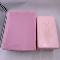 【現状品】ピンク ボックス2箱 ヨシカワ/他 マルチボックス 多目的収納 箱 収納の画像