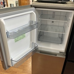安心の1年保証付。【SHARP 2ドア冷蔵庫　SJ-D15JJ-N 2023年製　152L】取りに来れる方限定の画像