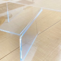 【🙏受取予定者決定】無印良品　アクリル棚２個の画像