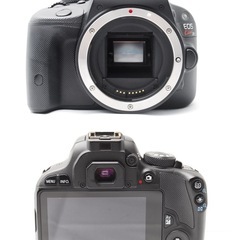 【入門機に人気】Canon EOS Kiss X7 ダブルレンズセット ショット数少ないの画像