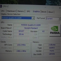 中古再生品（珍品）HP ワークステーション 第4世代i7（4コア8スレッド） RAM16GB nvidia Quadro（DDR5 2GB） フルHD液晶 SSD 256GB+HDD500GBの画像