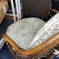 ★限定SALE20%OFF★《尼崎市/リサイクルショップドリーム次屋店》ラタン回転座椅子☆尼崎市若王寺☆の画像