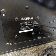 [値下げ] サウンドバー YAMAHA YAS-108 & サブウーファー NS-SW050★名機の画像